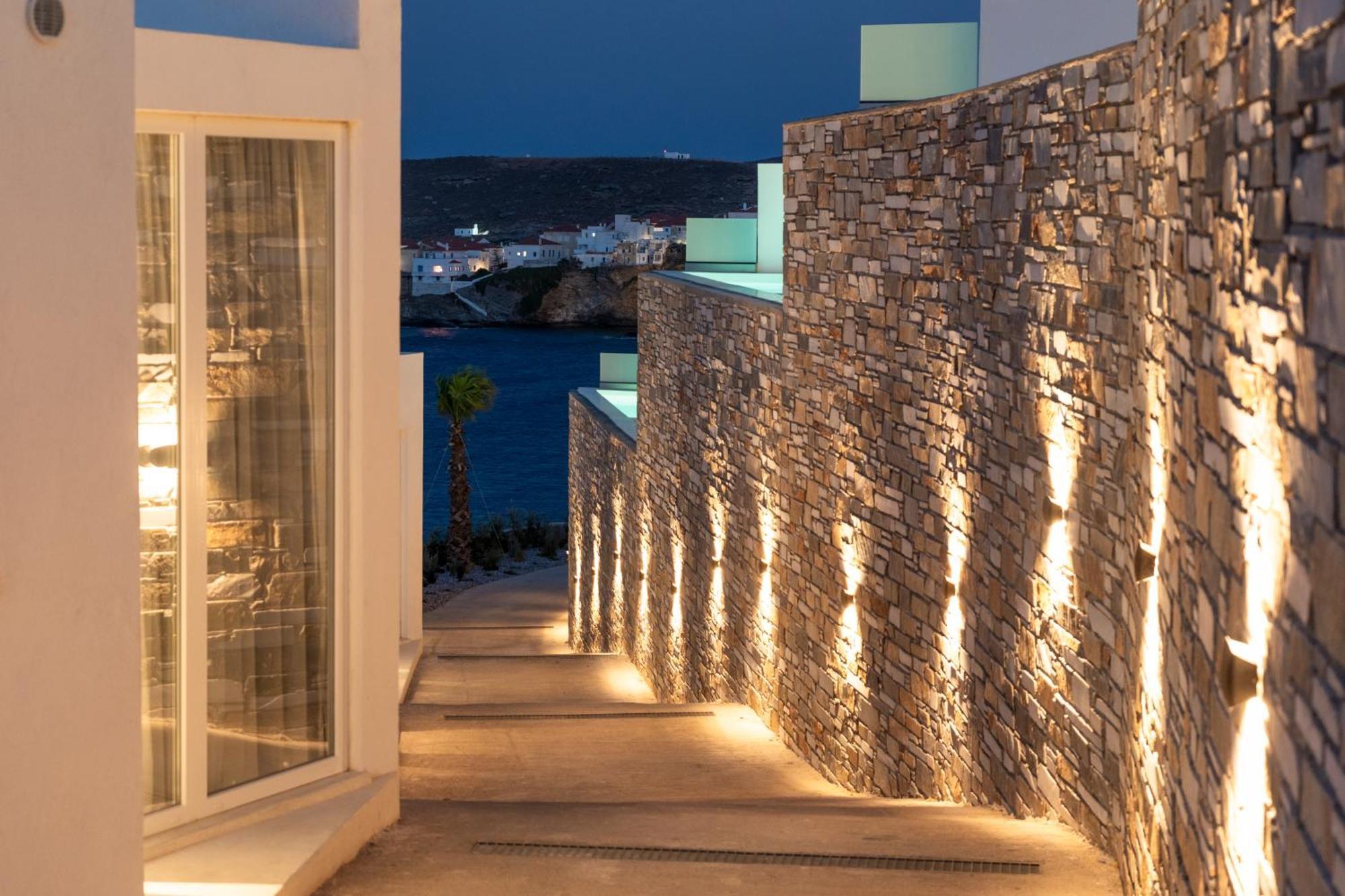 Golden Vista, Beachfront Suites By Explore Andros Exterior foto